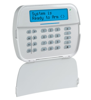Wireless Full Message LCD PowerG 2-Way Security Keypad with Prox Support